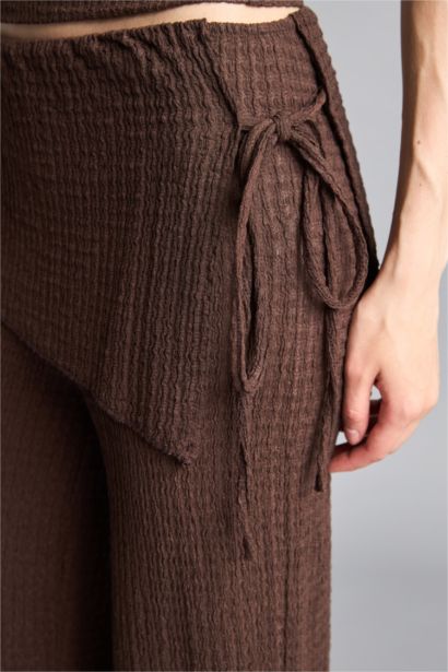 Wıde Leg Bürümcük Pantolon