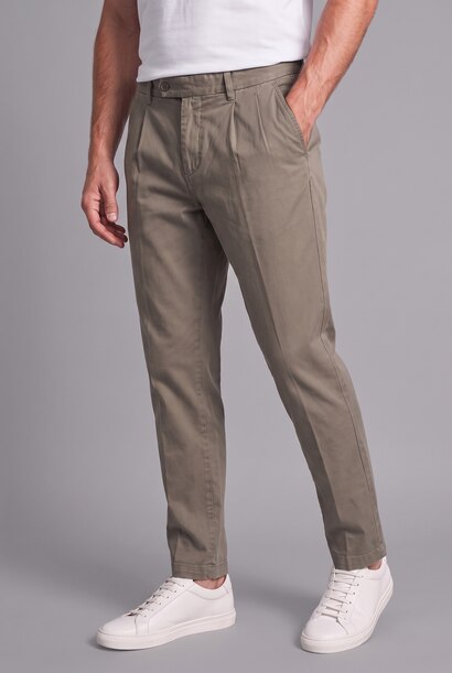 Relax Fit Pileli Pantolon