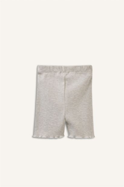 Bıker Fitilli Kaşkorse Şort Kız Bebek