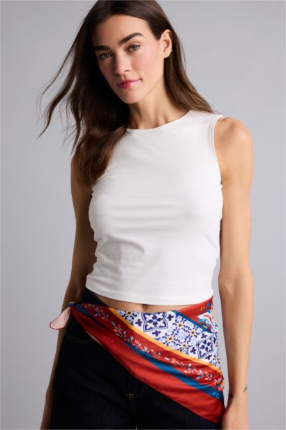 Slım Fıt Basıc Düz Atlet