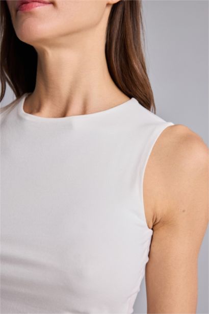 Slım Fıt Basıc Düz Atlet