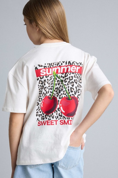 Girl Regular Fit Short Sleeve T-Shirt