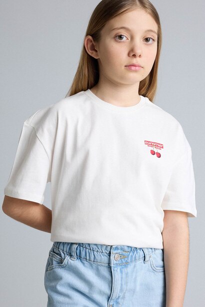 Girl Regular Fit Short Sleeve T-Shirt