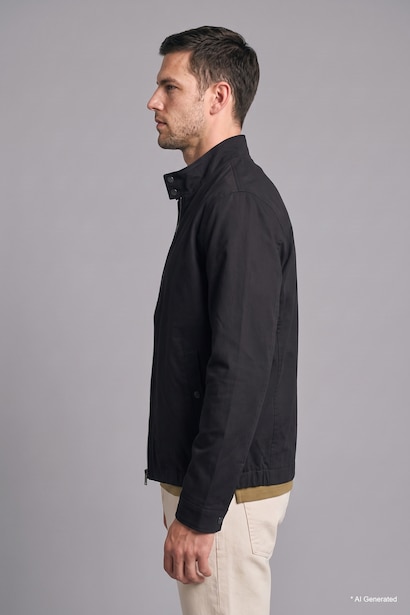 Regular Fit Polo Collar Sweatshirt