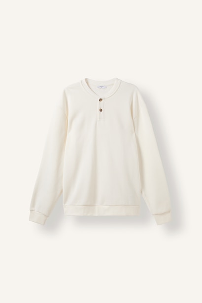 Regular Fit Uzun Kollu Basic Sweatshirt