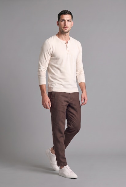 Regular Fit Knitwear Look Sweatshirt
