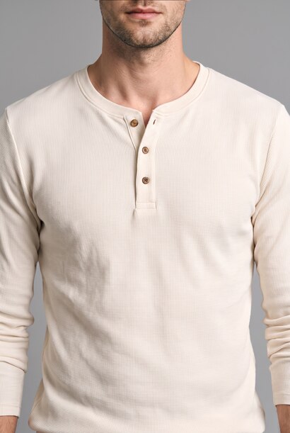Regular Fit Knitwear Look Sweatshirt