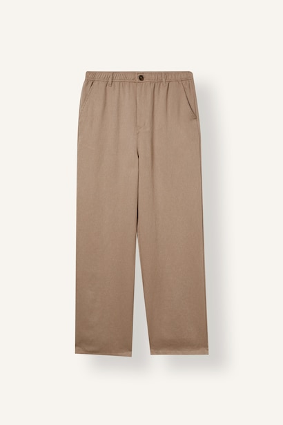 Elastic Band Relax Fit Trousers