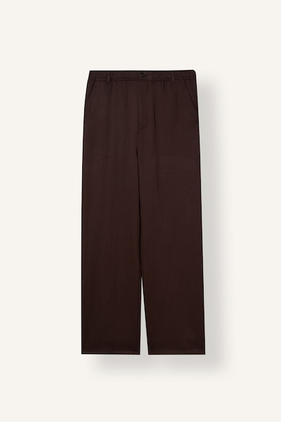 Elastic Band Relax Fit Trousers