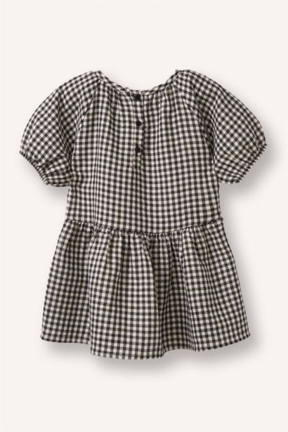 Long Sleeve Woven Dress