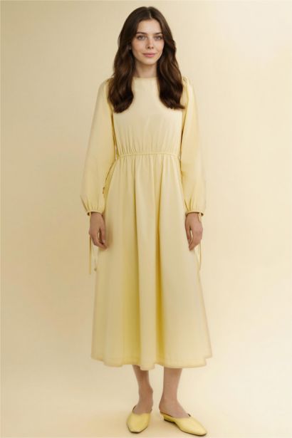 A Kesim Poplin Elbise