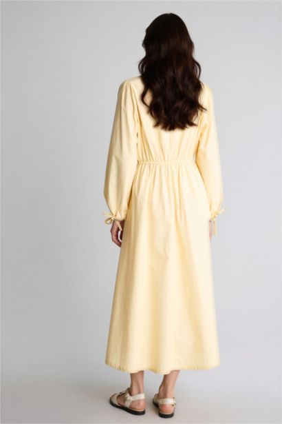 A Kesim Poplin Elbise