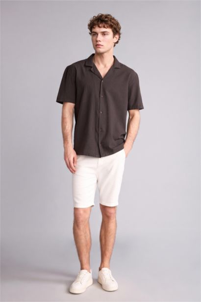 Regular Fit Cotton Short Sleeve Shirt