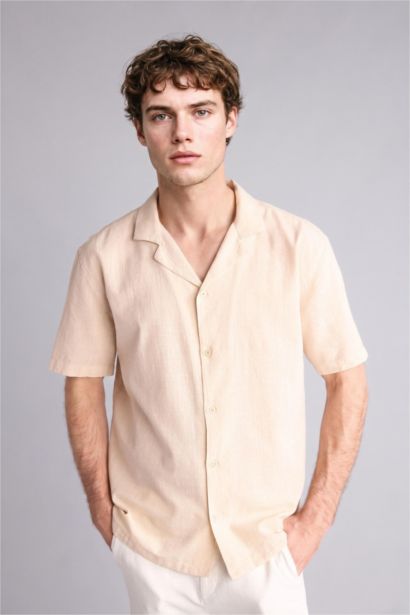 Regular Fit Cotton Short Sleeve Shirt