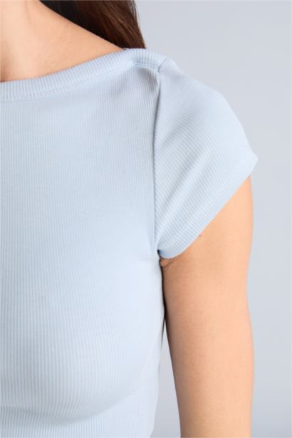 Slim Fit Camisole Short Sleeve T-Shirt