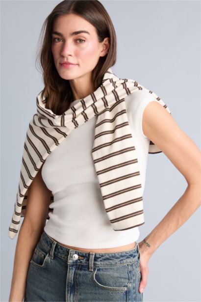 Slim Fit Camisole Short Sleeve T-Shirt