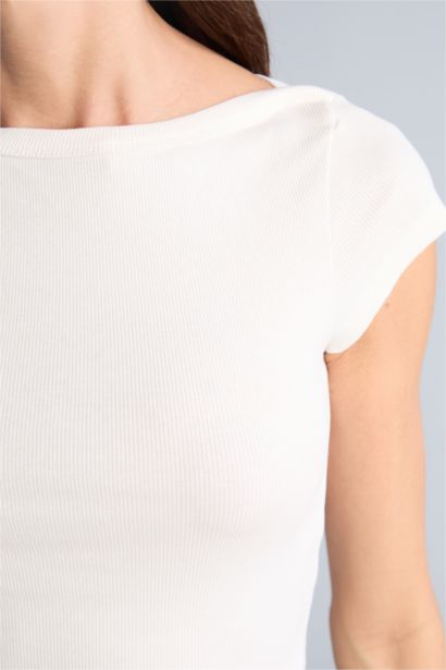 Slim Fit Camisole Short Sleeve T-Shirt