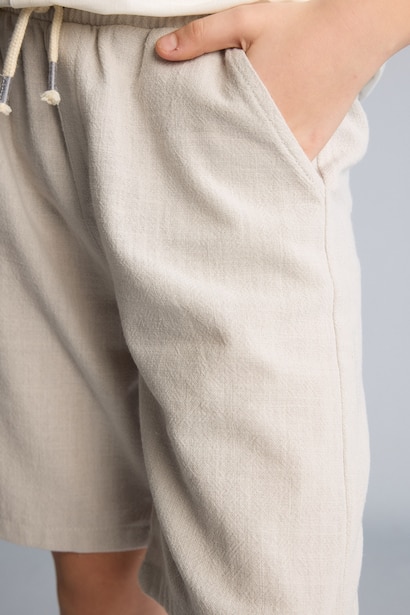 Boy 100% Cotton Regular Fit Shorts
