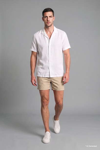 Regular Fit Regular Hem Shorts