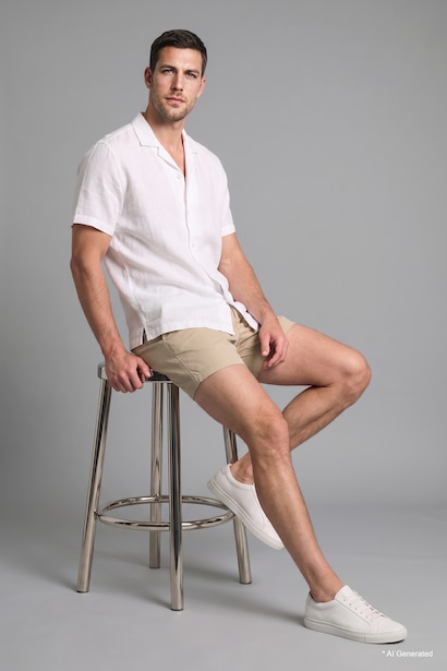 Regular Fit Regular Hem Shorts