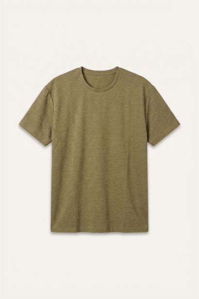 Regular Fit Kısa Kollu Basic Tişört