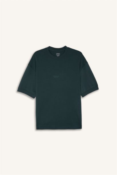 Loose Fit Kısa Kollu Baskılı Tişört