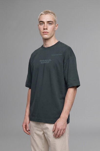 Loose Fit Kısa Kollu Baskılı Tişört