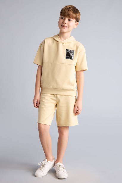 Boy Oversize T-Shirt Shorts 2 Piece Set
