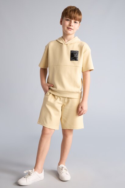 Boy Oversize T-Shirt Shorts 2 Piece Set