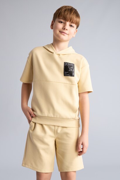 Boy Oversize T-Shirt Shorts 2 Piece Set