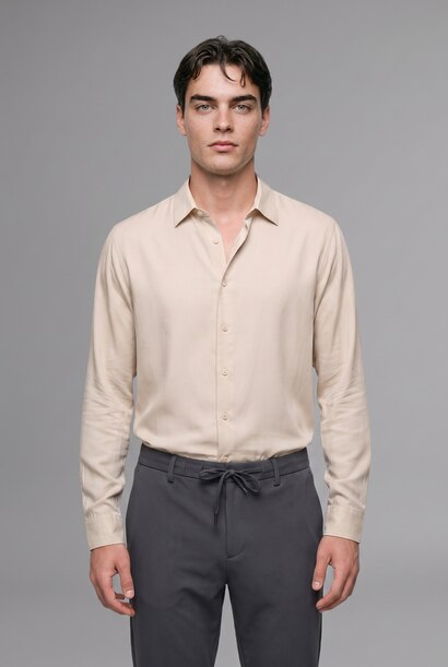 Regular Fit modal Long Sleeve Shirt