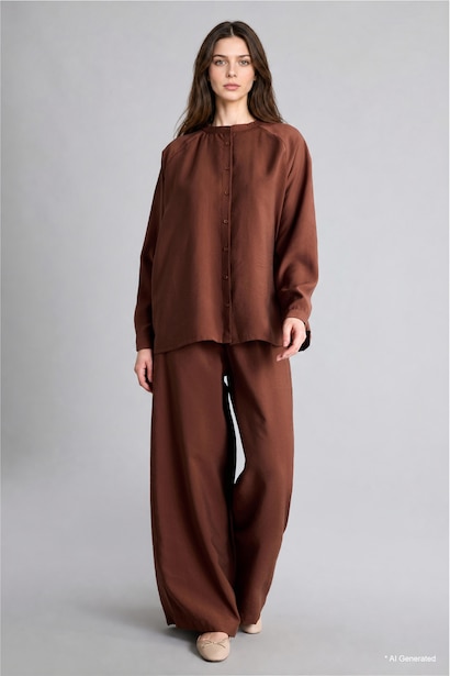 Relax Fit Modal Long Sleeve Tunic