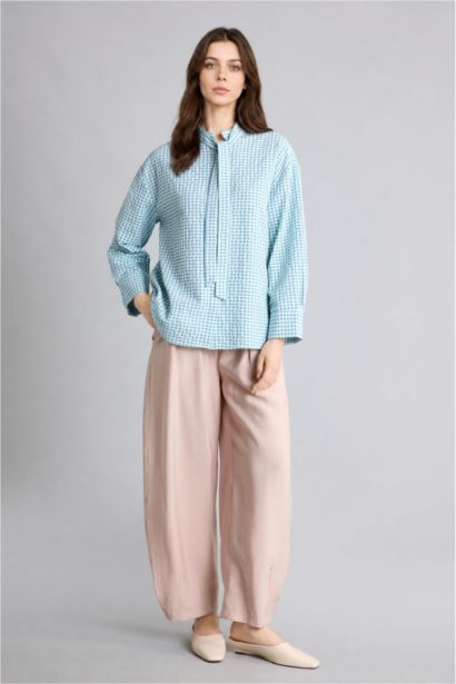 Relax Fit Modal Beige Trousers