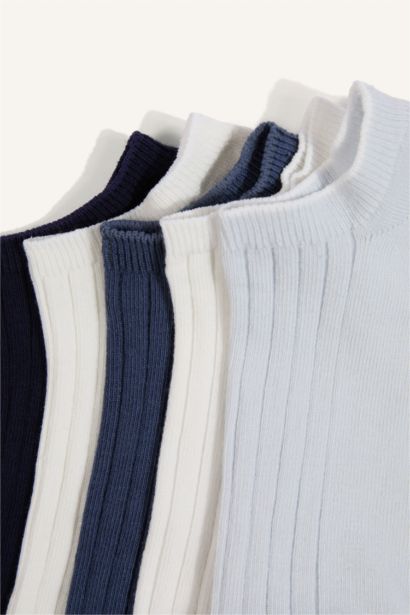 Pamuklu 5'Li Patik Çorap