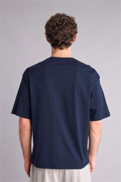 Boxy Fit дөңгелек жағалы үсті