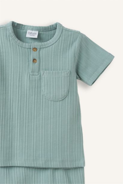 2 piece Regular Fit Knitted Pyjamas