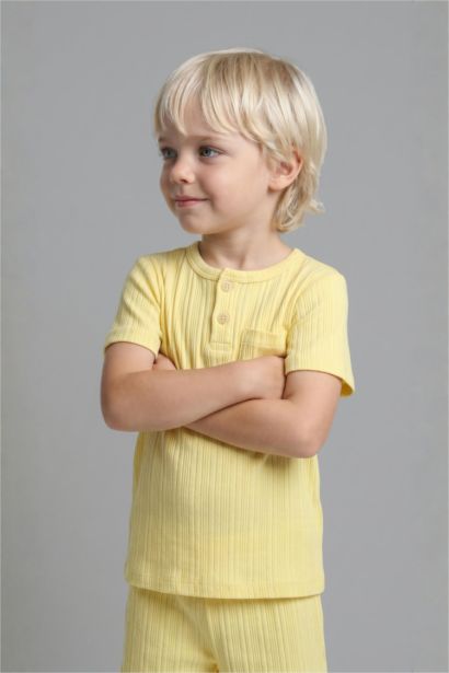 2 piece Regular Fit Knitted Pyjamas