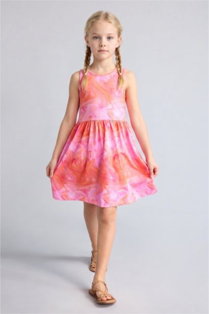 Regular Fit Sleeveless Knitted Dress