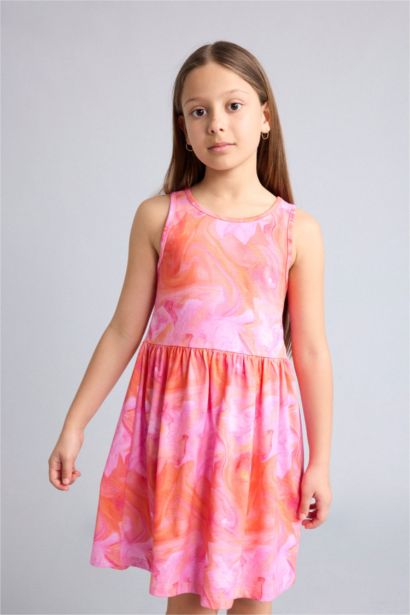 Regular Fit Sleeveless Knitted Dress