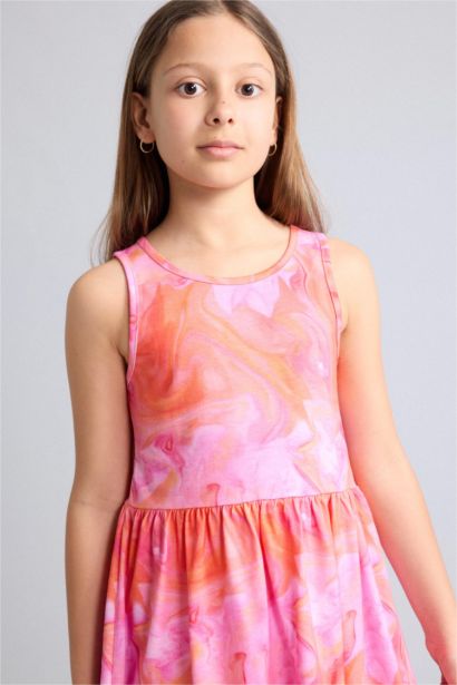 Regular Fit Sleeveless Knitted Dress