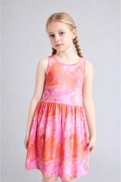 Regular Fit Sleeveless Knitted Dress