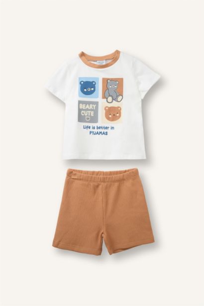 2 piece Regular Fit Animal Knitted Pyjamas