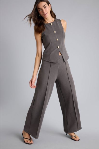 Wide Leg Trousers