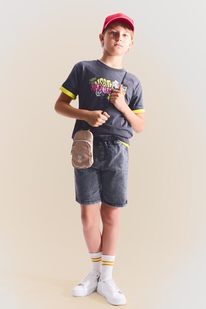 Boy Regular Fit Denim Shorts