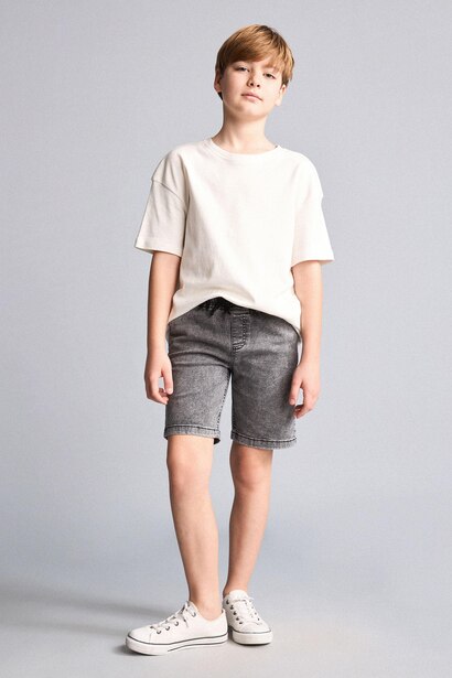 Boy Regular Fit Denim Shorts