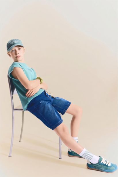 Boy Regular Fit Denim Shorts