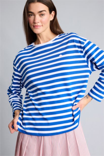 Afra x Defacto Oversıze Baskılı Sweatshirt