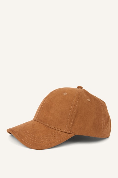 Man Suede Basic Hat