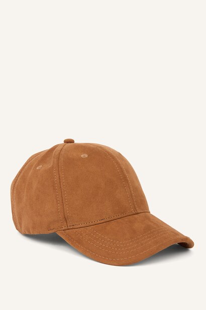 Man Suede Basic Hat