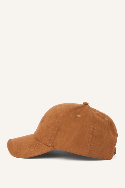Man Suede Basic Hat